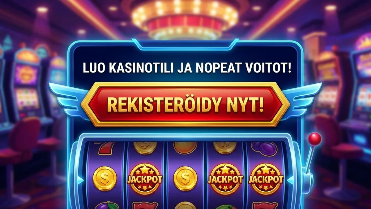 Rekisteröidy bonuksella